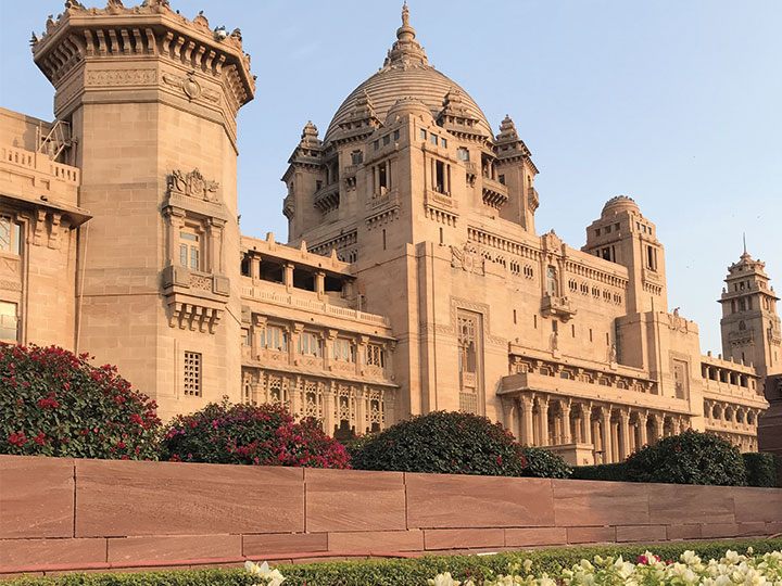 EXTERIOR VIEW OF UMAID BHAWAN PALACE