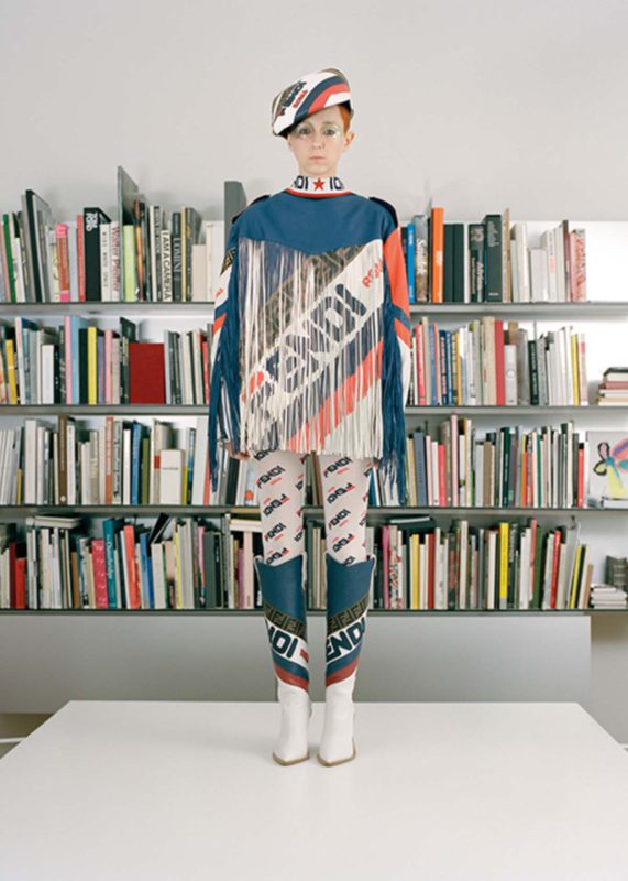 L I M WEARS THE FENDI MANIA COLLECTION. PH. GUILLAUME ROEMAET