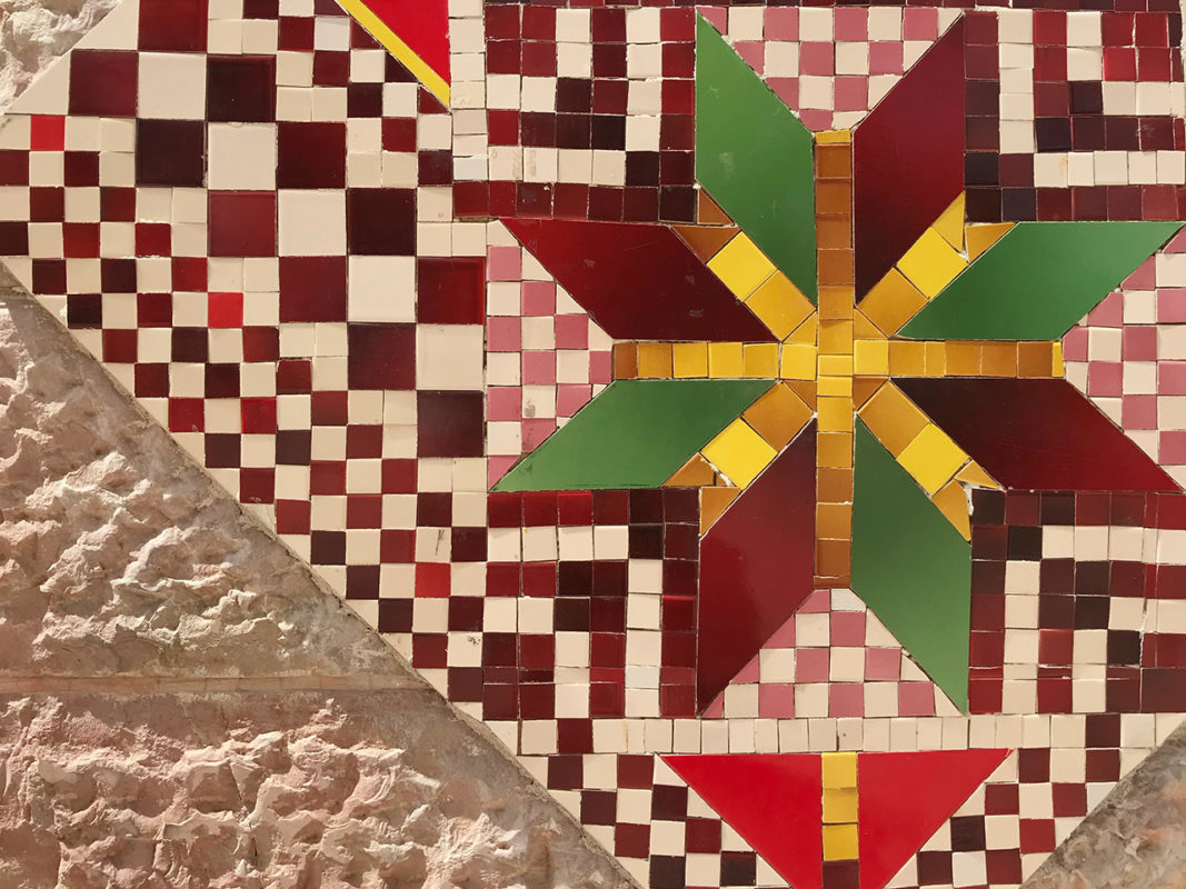 THE AMERICAN COLONY JERUSALEM mosaic interior tiles