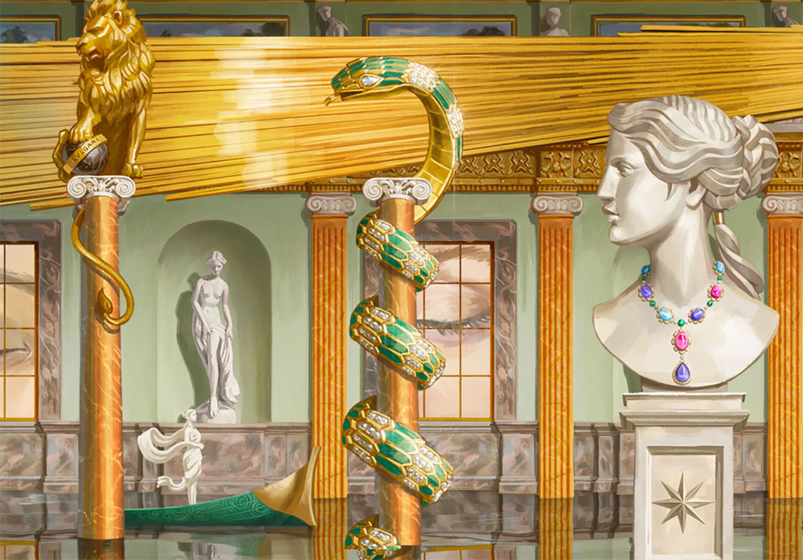 New Bulgari Necklace - Barocko Jewelry Inspired by a Roman Villa