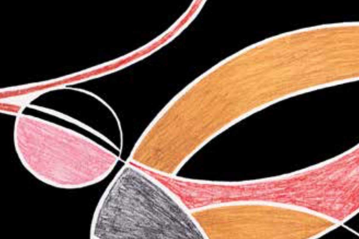 LITOGRAFIA NIGHT FLOWER, 1974