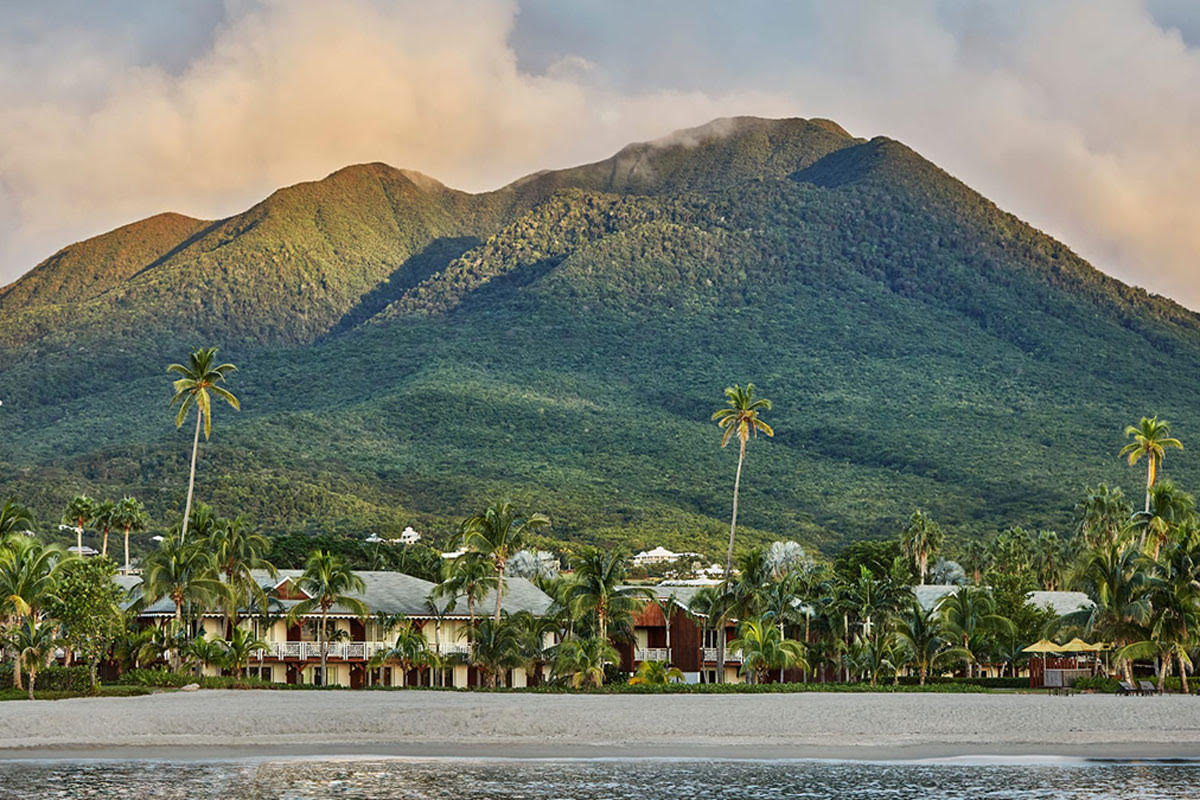 VIEW OF NEVIS PEAK Four Seasons Resort Nevis