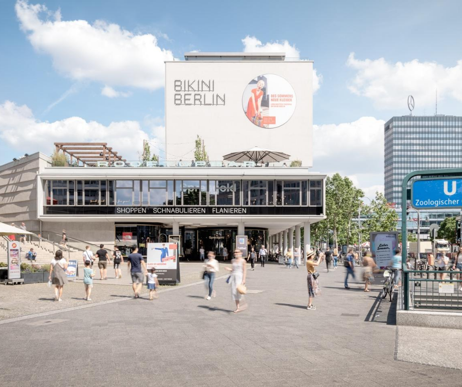 VIEW OF THE MAIN BUILDING BIKINI BERLIN
