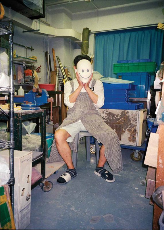 Johnson Tsang in his atelier, Photography Gideon De Kock
