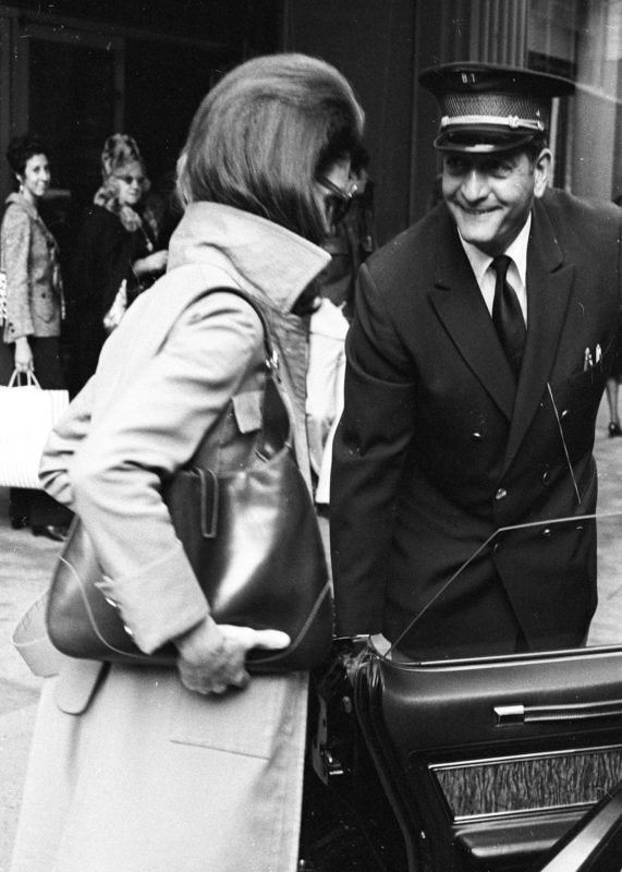 The Gucci 'Hobo Bag' on the style icon Jackie Kennedy, Archive Picture