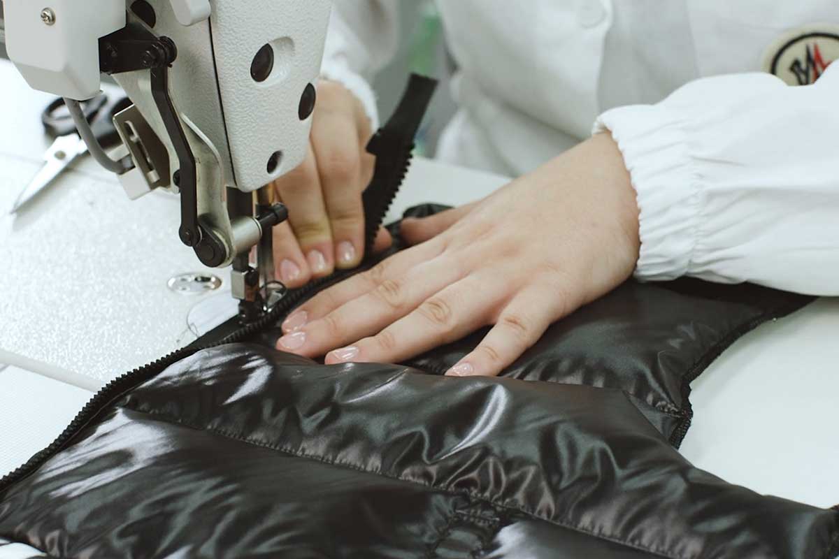 Moncler production crafting Moncler Lampoon