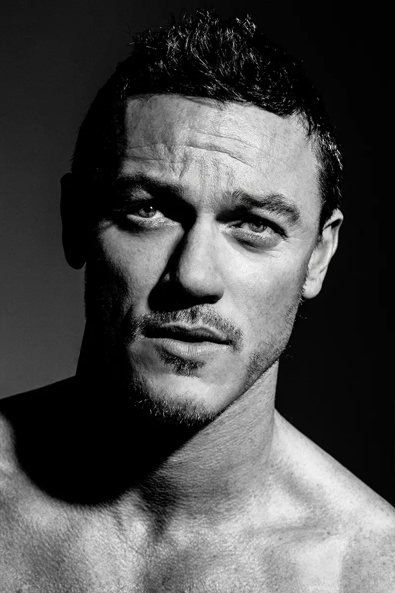 Luke Evans portrayed by Micheal Avedon on Lampoon Issue 7