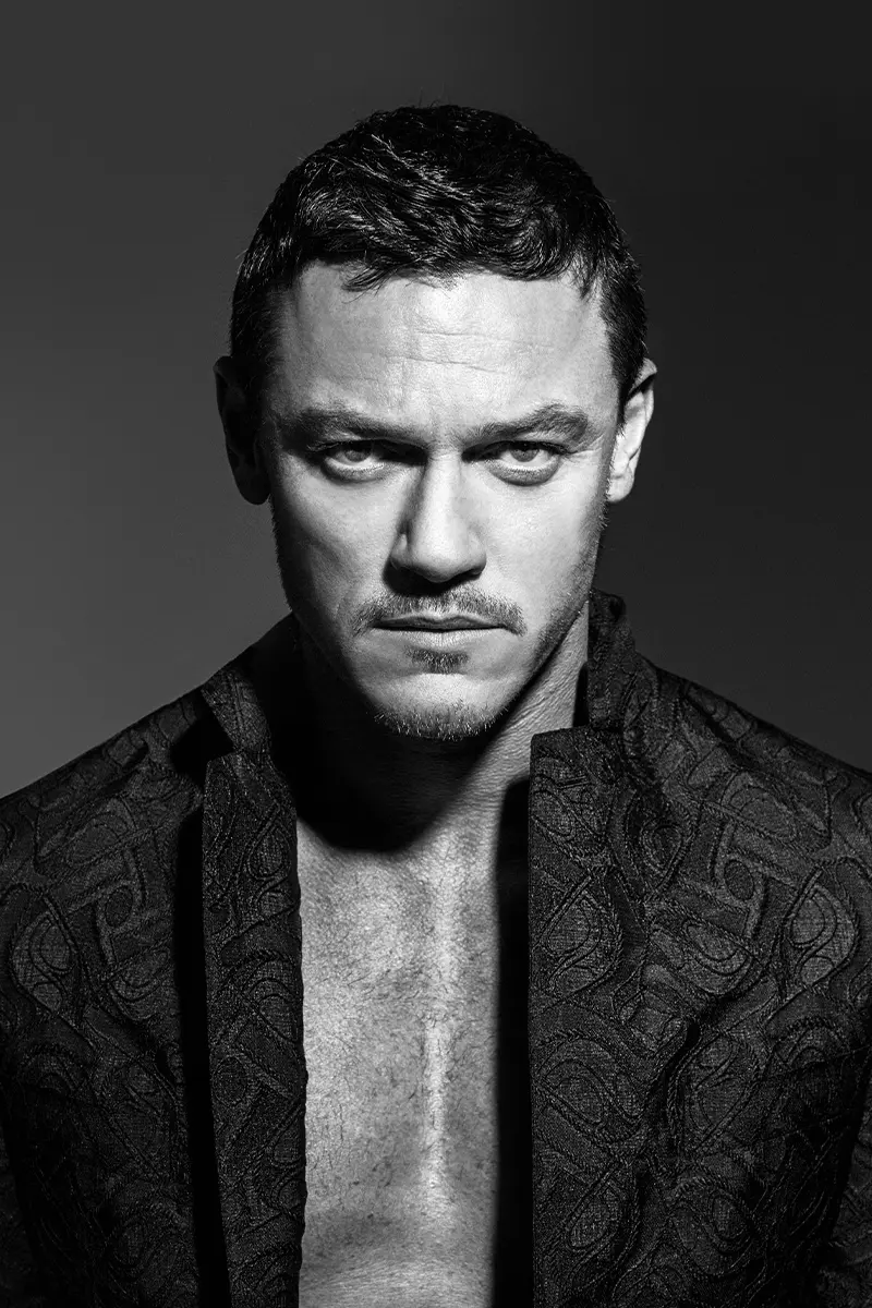 Luke Evans portrayed by Micheal Avedon on Lampoon Issue 7