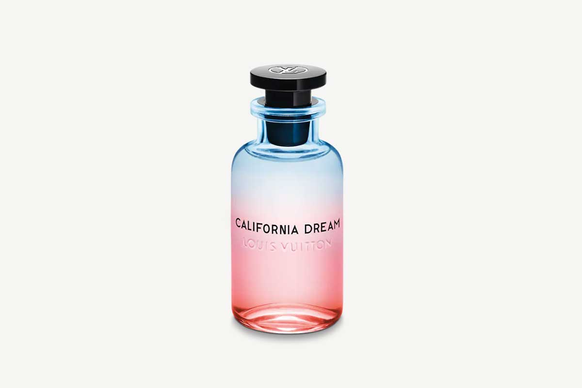 California Dream Parfume bottle, Louis Vuitton, Lampoon Magazine