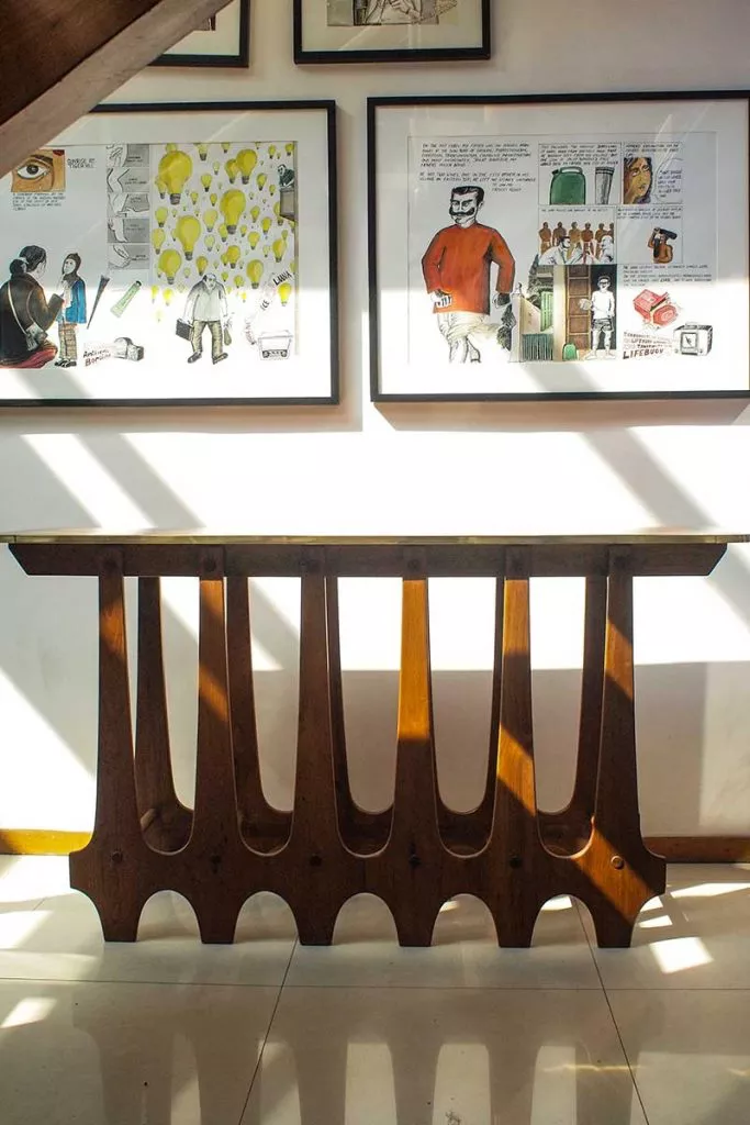 From Mumbai to Umbria, Baro Design and Laquercia21 turn reclaimed wood into contemporary furniture