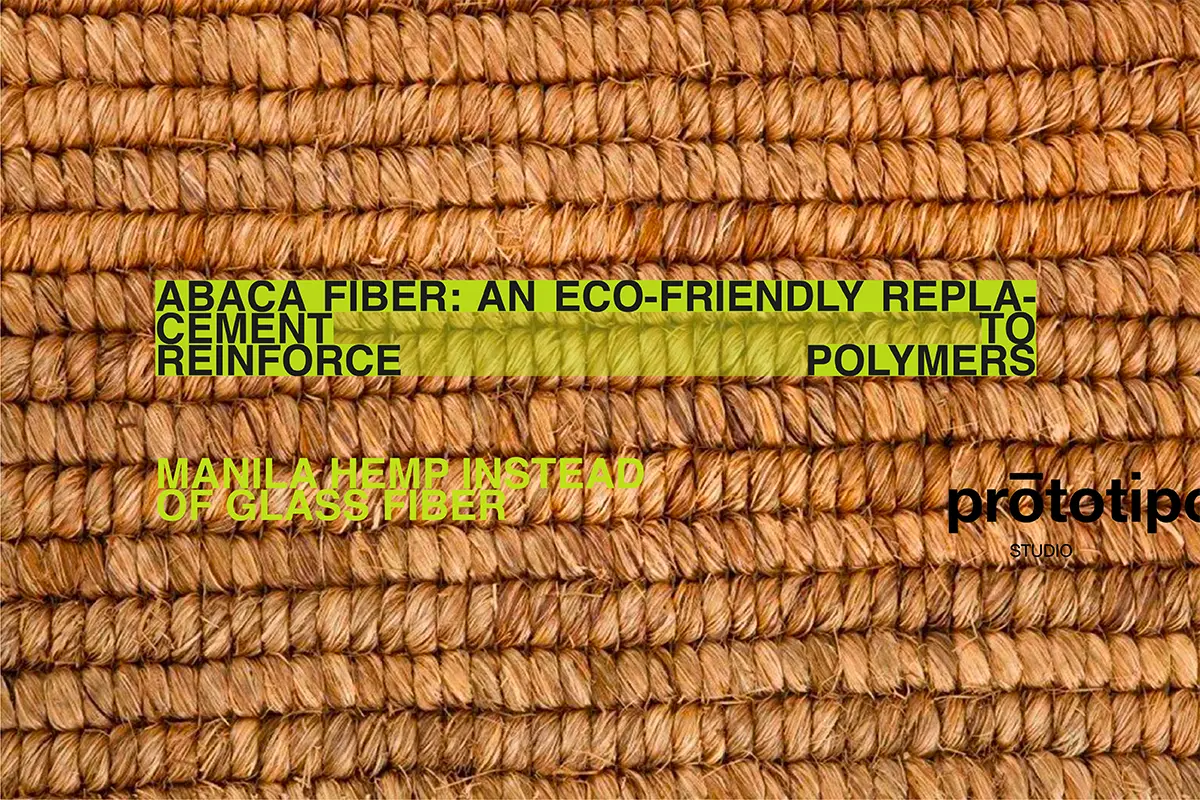 Can abaca fiber become industrial? Manila hemp instead of glass fiber