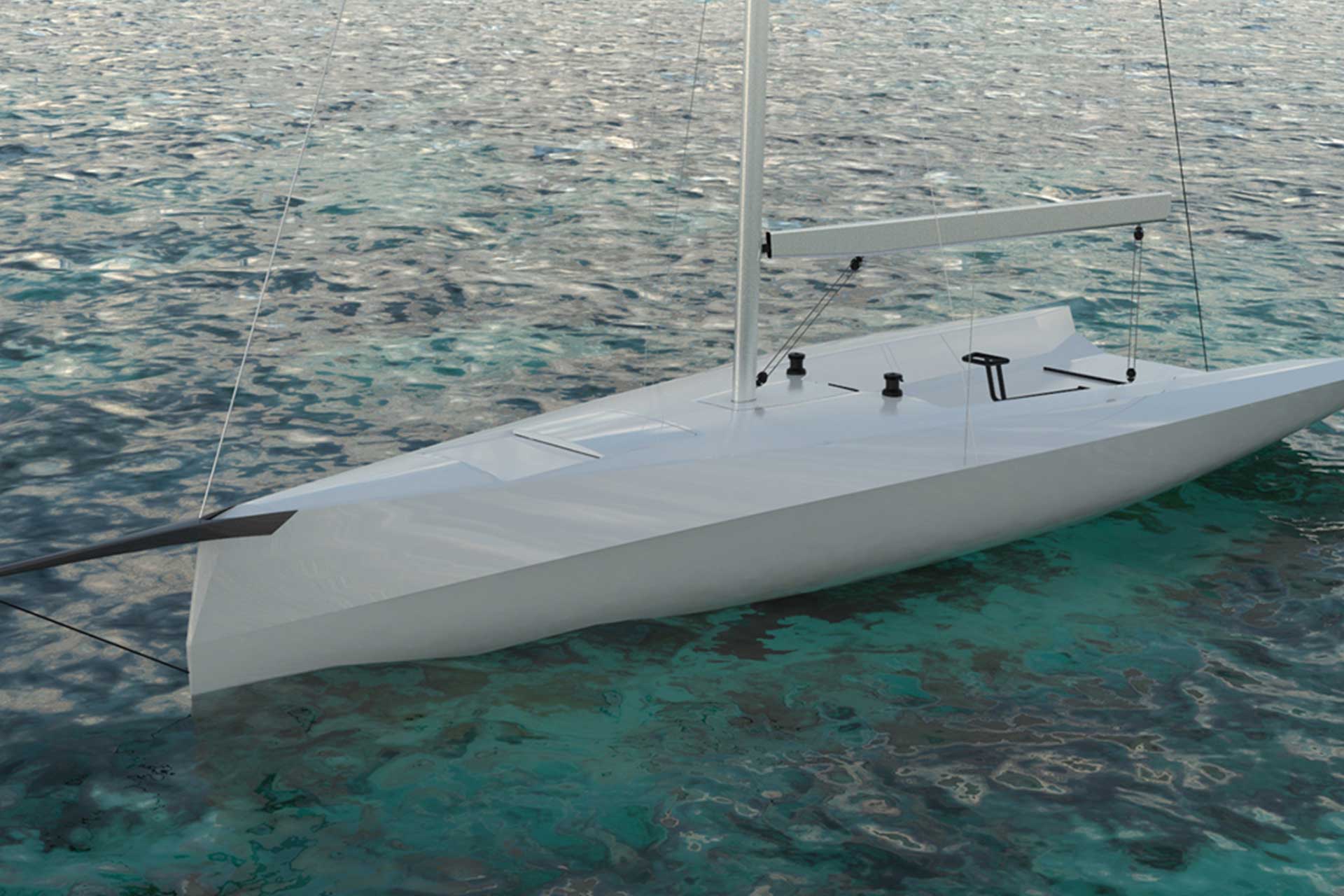 Ecoracer769, la prima barca in fibra di lino Lampoon