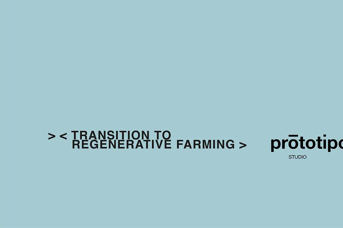 Transition to regenerative farming