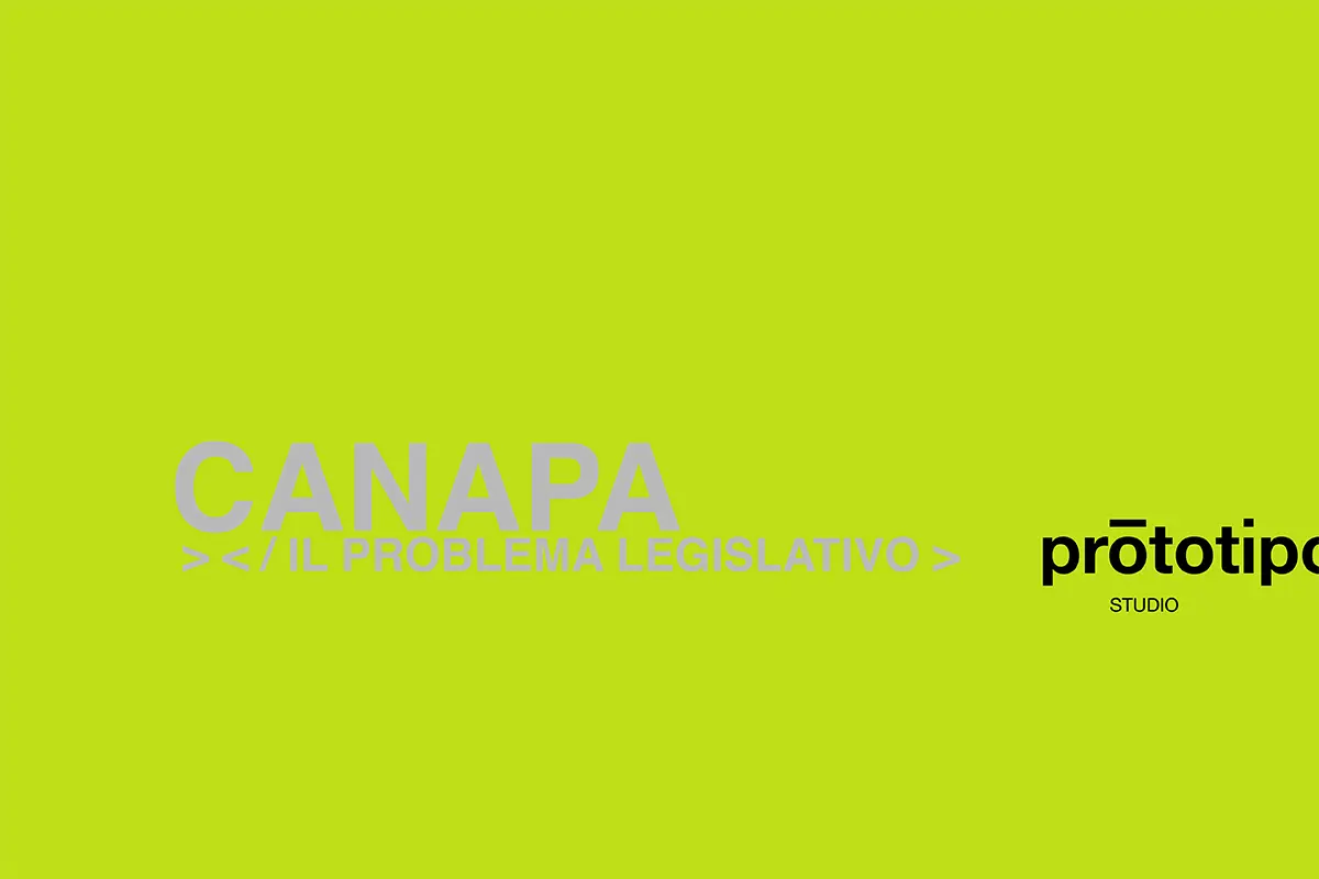 Canapa - il problema legislativo
