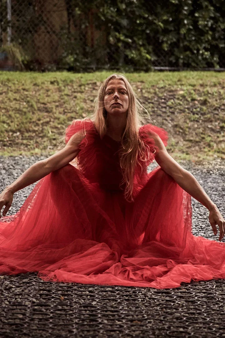 Lampoon 24 - Laura Morgan wearing dress Dior, photography Daniel King
