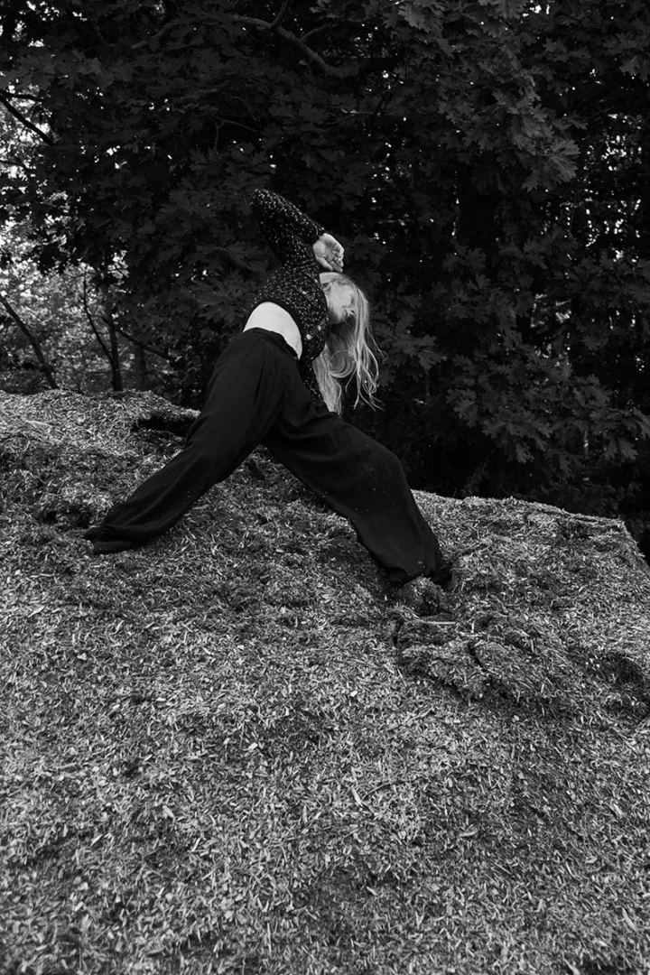 Lampoon 24 - Laura Morgan wearing top and pants Chanel, photography Daniel King