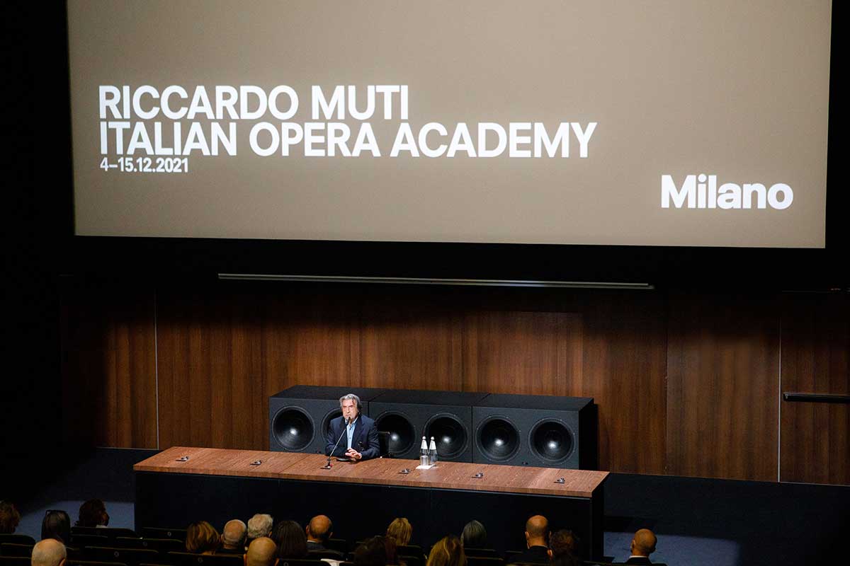Fondazione Prada for the seventh edition of Riccardo Muti Italian Opera Academy