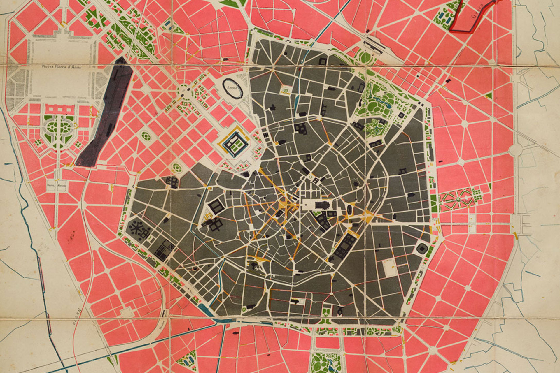 Lampoon, Il Piano Beruto, mappa