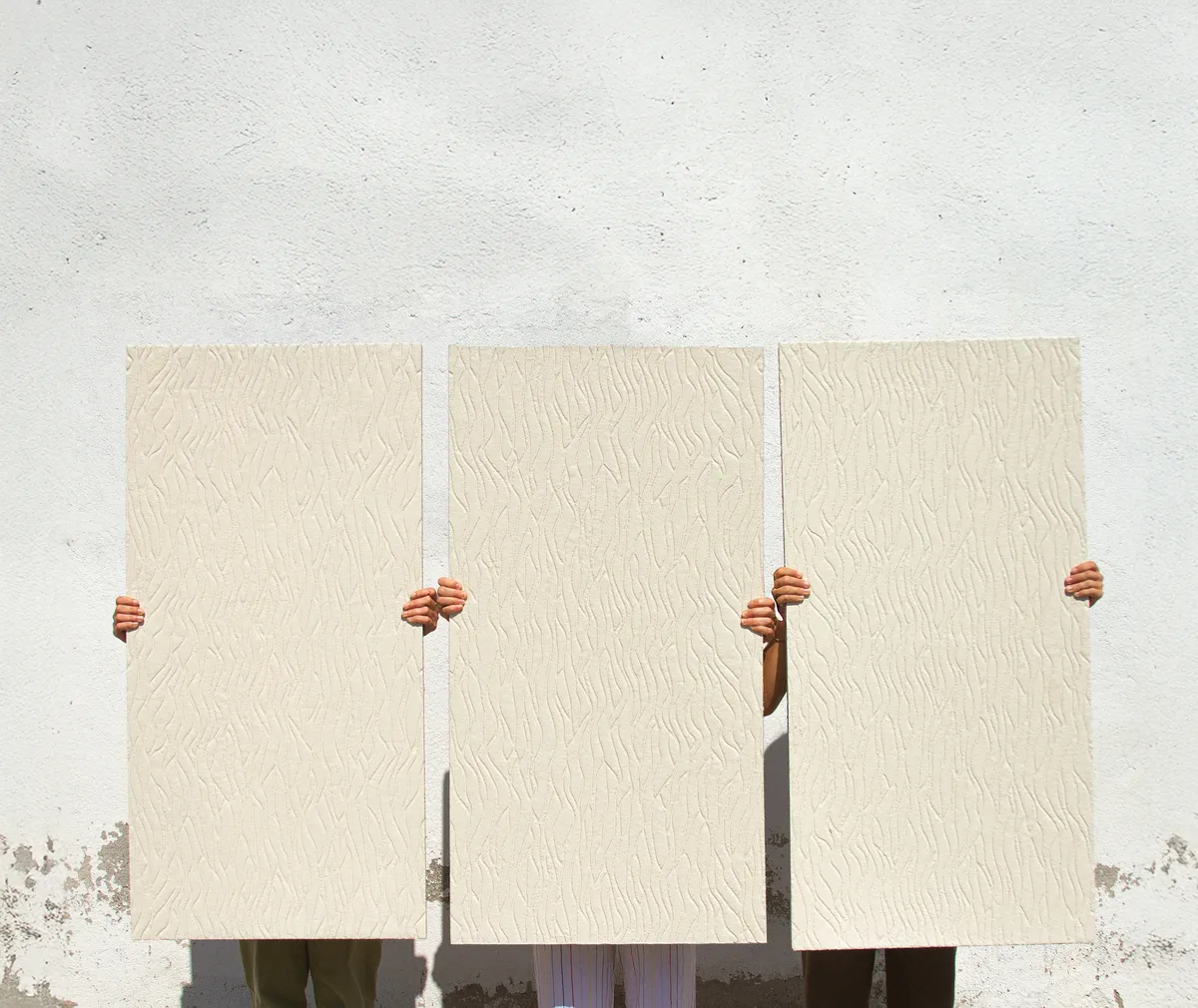 Mogu, Acoustic Panels Plum Leaves Courtesy SQIM