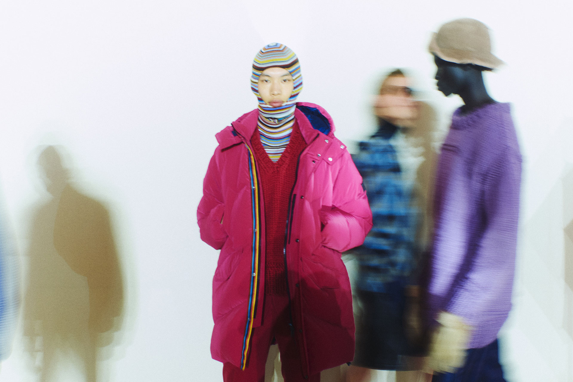 Backstage, Paul Smith Fall Winter 2022