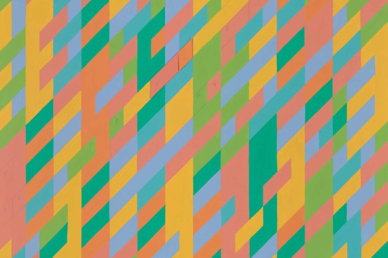 Lampoon, Bridget Riley, ‘Further Revision of June 29th A