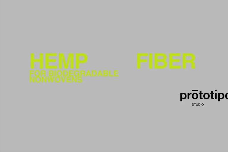 Hemp fiber - for biodegradable nonwovens