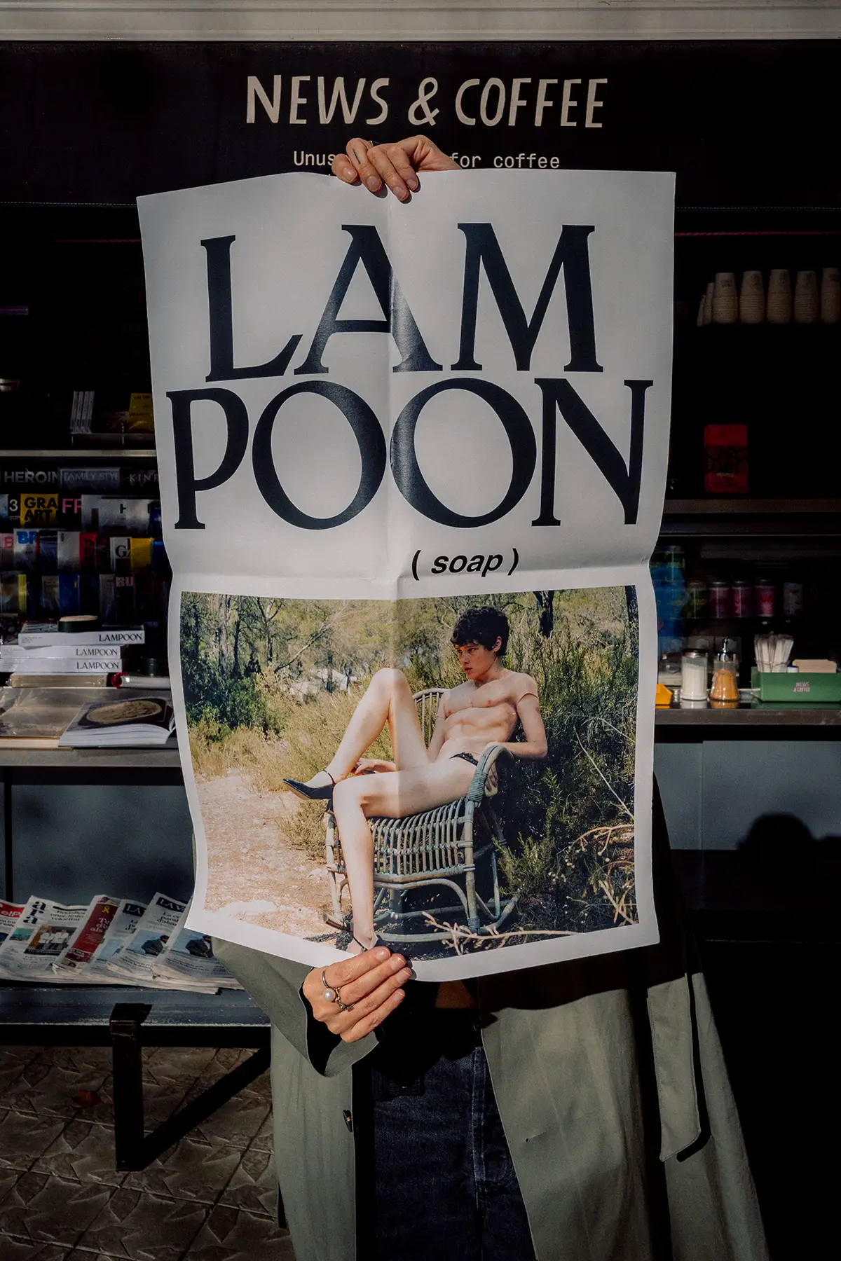 News&Coffee, Barcelona, Lampoon SOAP 