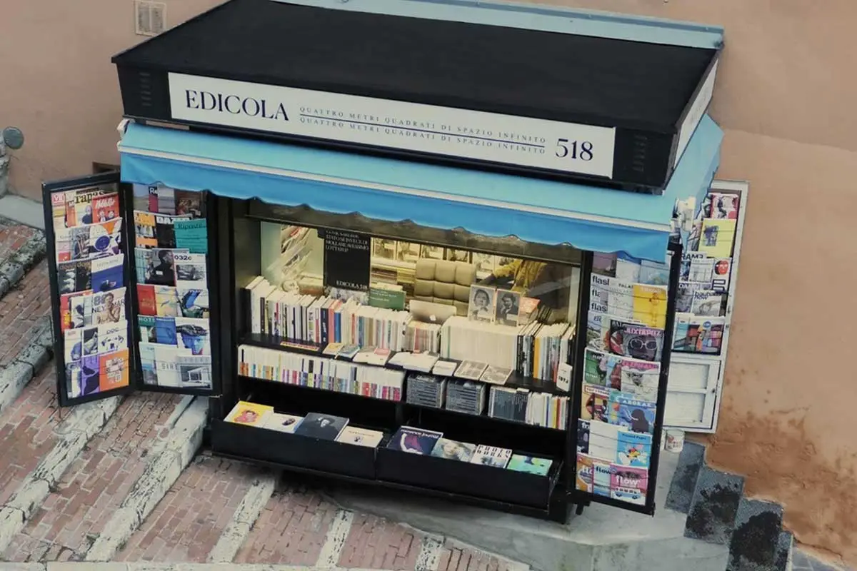 Edicola 518, four square meters of infinite space, Perugia