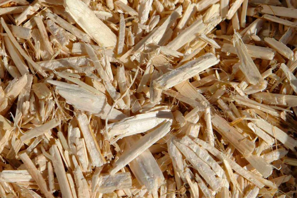 Detail of hemp hurds, Image Urban Next