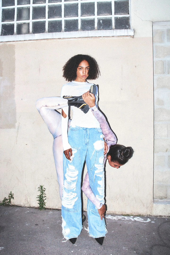 Diesel pant, Dior shoes, Givenchy top and pant. Photography Pauline Scotto di Cesare