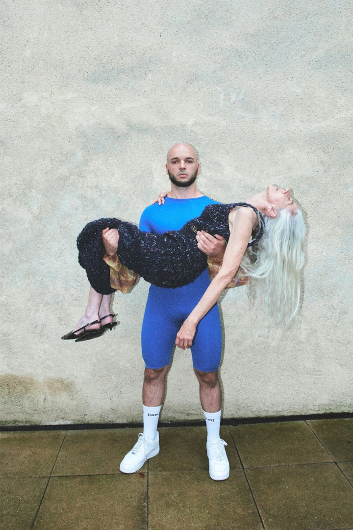 Maria Siqueira jumpsuit, Chanel dress and shoes. Photography Pauline Scotto di Cesare