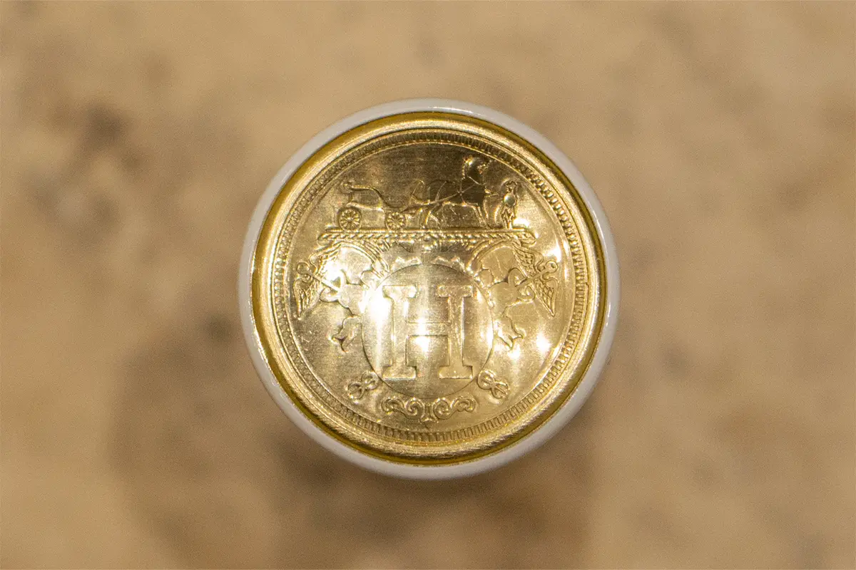 A detail of the Hermes Beauty