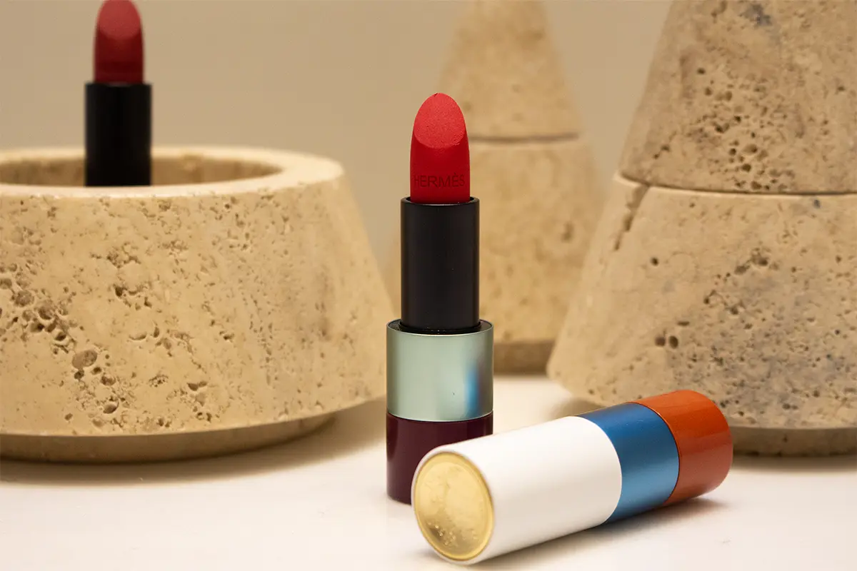 Hermès Lipsticks – Gregoris Pyrpylis on the pigments changings