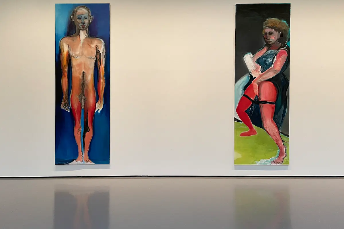 Marlene Dumas the Male Gaze and the objectification of the body