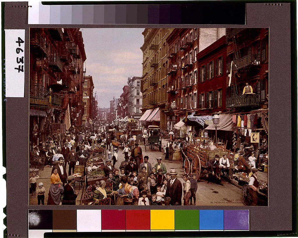 Exploring possibilities - The team investigates the best hemp varieties for New York_s unique environment. Detroit Publishing Co., publisher, ca. 1900