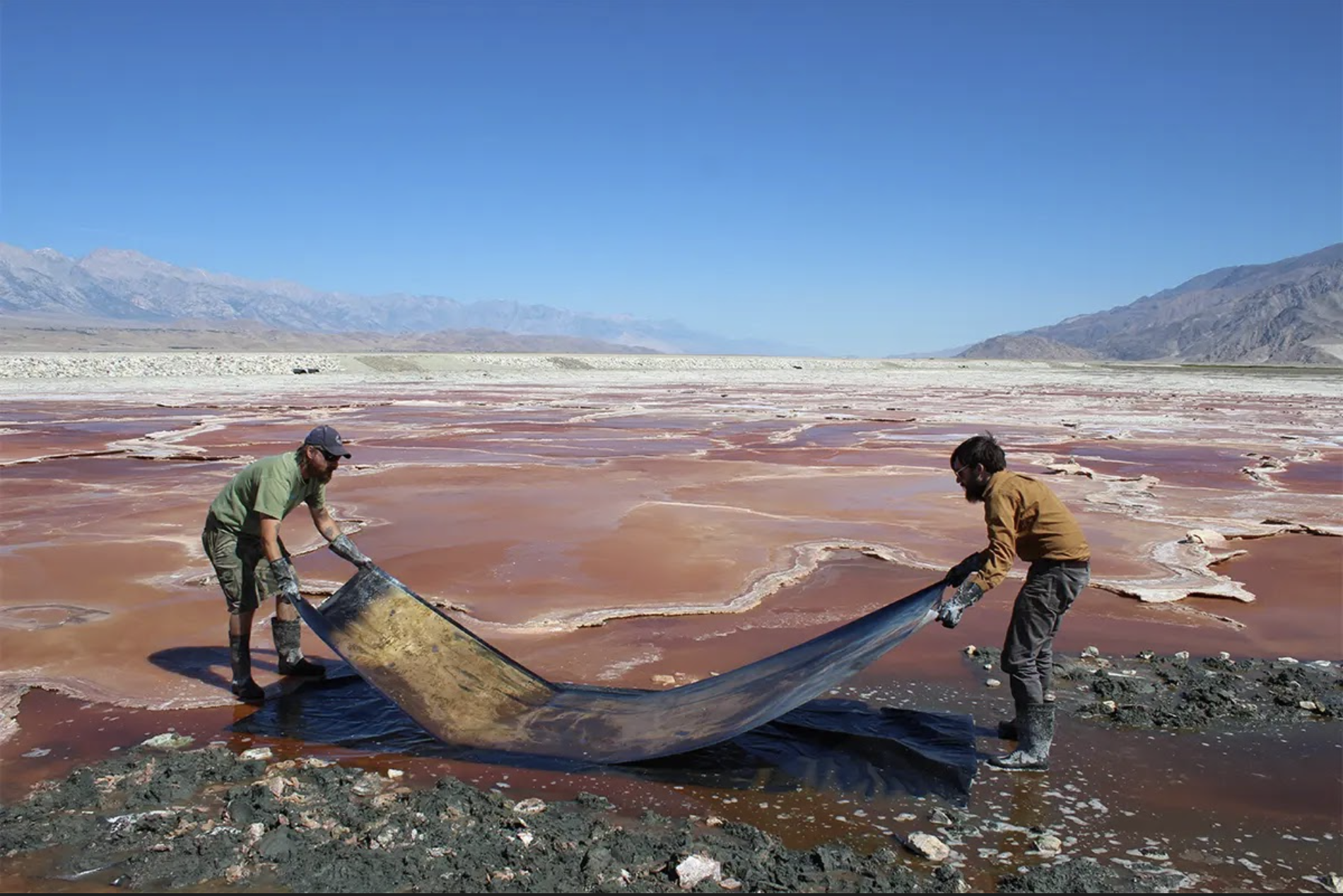Mining Photography, Optics Division of the. metabolic studio, Lake Bed Developing Process, 2013