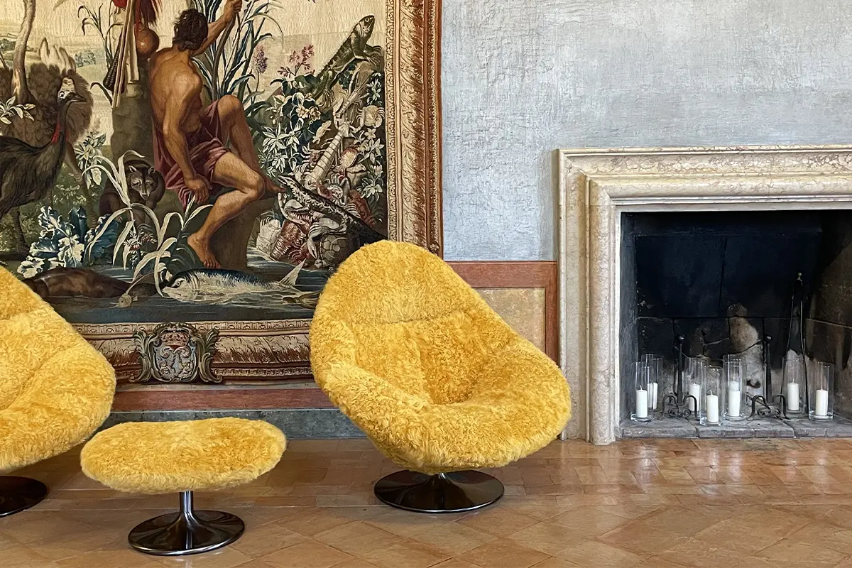 Villa Medici, Accademia di Francia, la poltrona 'Groove & Groovy' di Toan Nguyen