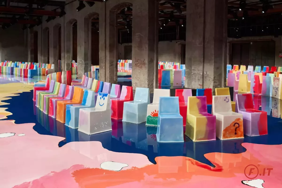 Il progetto di Gaetano Pesce per Bottega Veneta, foto di Matteo Canestraro