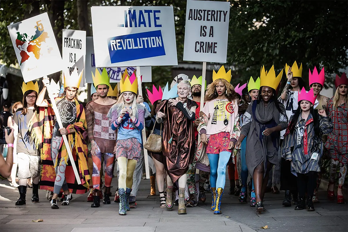 Lampoon, Vivienne Westwood activism in the lens of photographer Ki Price