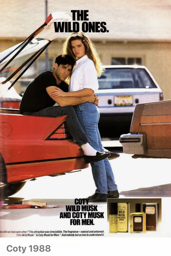 Wild Musk Print Advertisement 80s