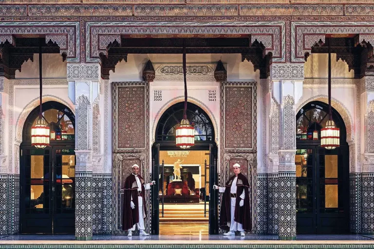 La Mamounia, Marrakech Hotel entrance
