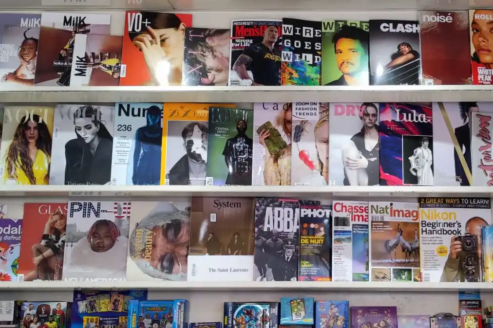 Revistas Internacionales in Barcelona offers a range of international publications