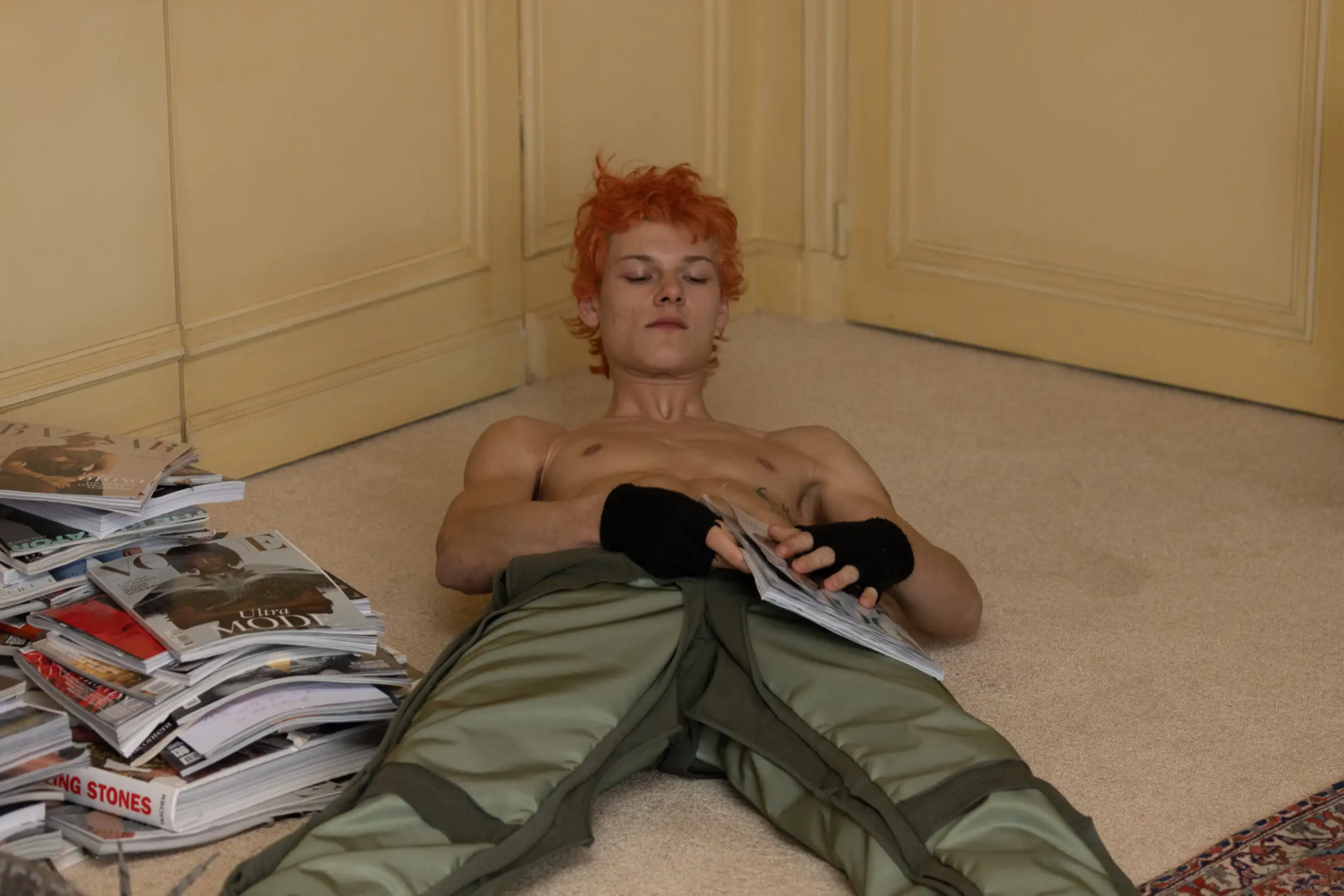 pants DIESEL, gloves models own