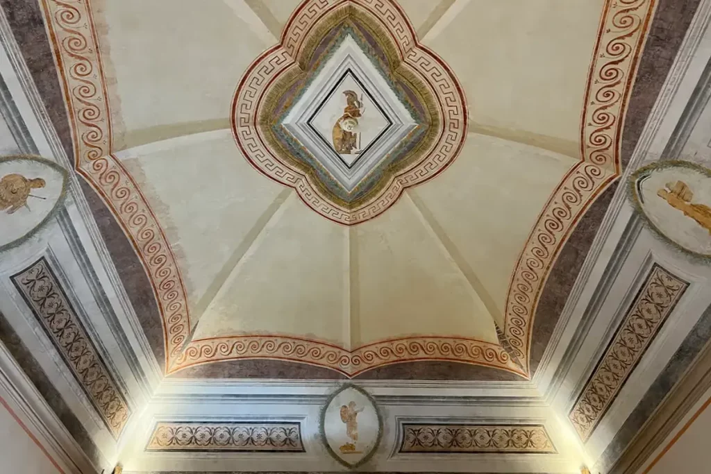Bagni di Pisa, the frescoes