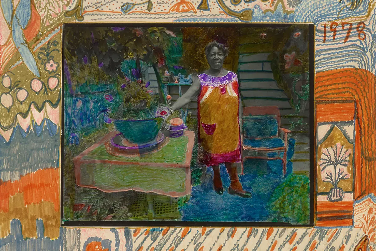 Nellie Mae Rowe, Untitled, 1978