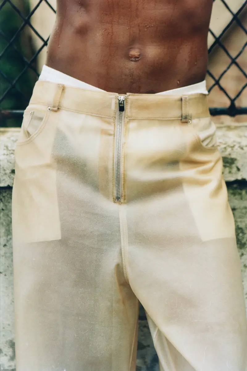 Lampoon. Pants Louis Gabriel Nouchi, underwear Transe Paris