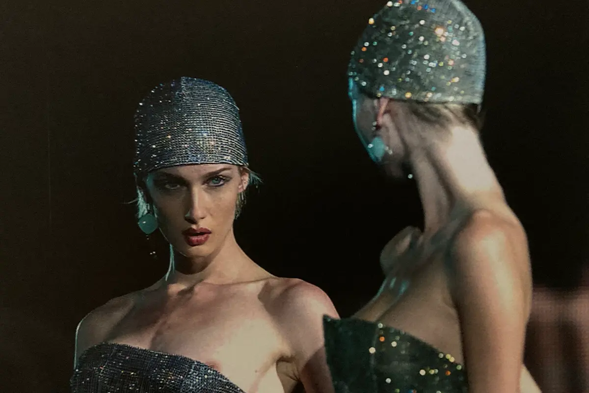 Camilla Morandi. A night in Rome - Giorgio Armani's runway show, 2005
