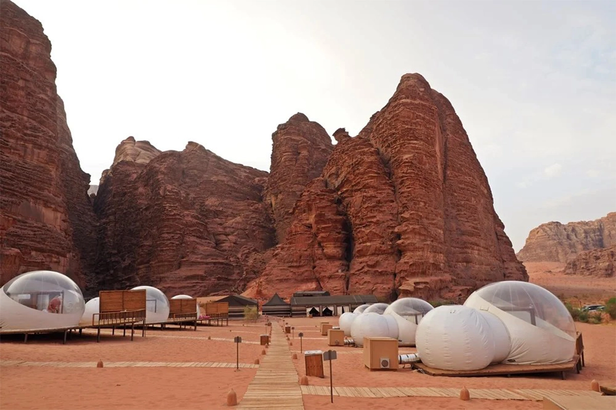 Lampoon, Glamping in the Wadi Rum desert, The Points guy