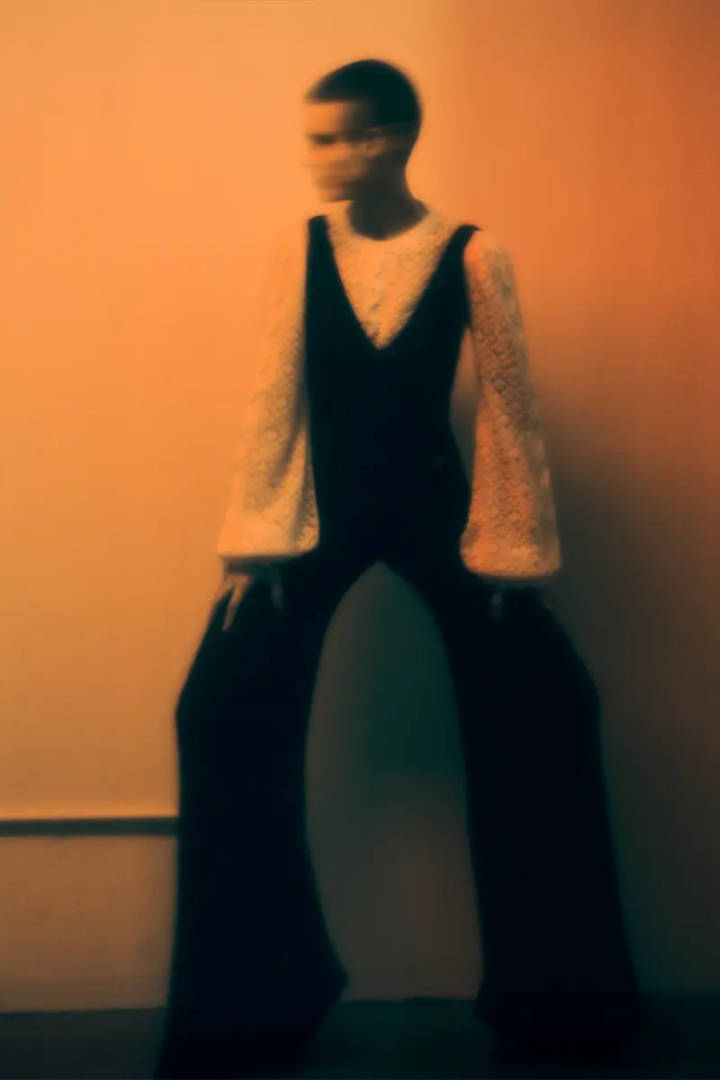 Chanel suit and sweater.Photography Boe Marion, styling Kirby Marzec