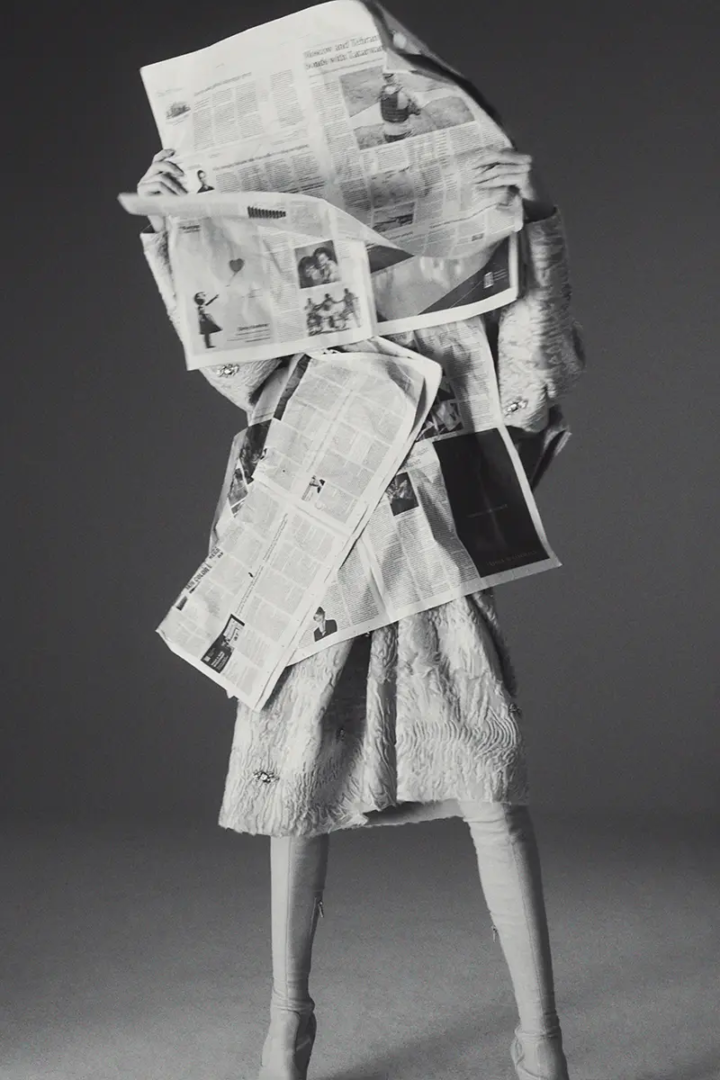 Fendi Special editorial Haute Couture collection. Photography Benjamin Breading, styling Niki Pauls